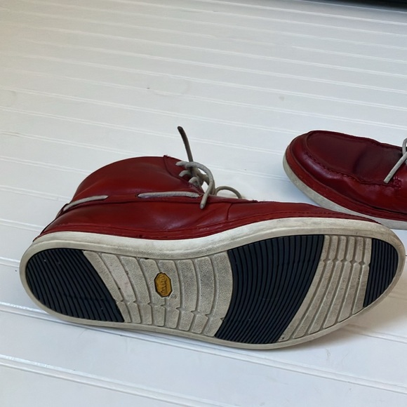 Ugg Bayne Men's Red Leather High-Top Shoes: Size 11 - Picture 9 of 10